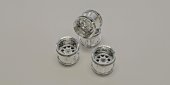 Kyosho MMH01CM - Wheel Set(MAD FORCE/Chrome Type)