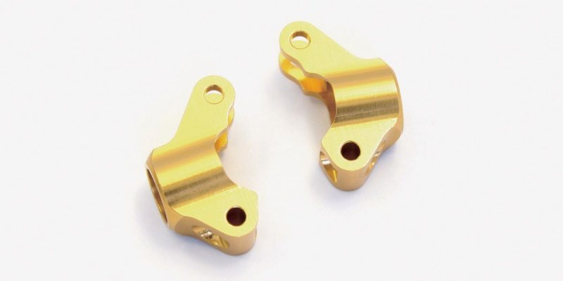 Kyosho MBW019G - Aluminum Rear Hub Carrier (Gold)