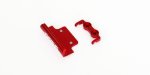 Kyosho MBW029R - Aluminum Front & Rear Bumper Set (Red)