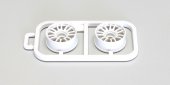 Kyosho MZH131W-N1 - Multi Wheel II N/Offset 1.0(White/RE30/2