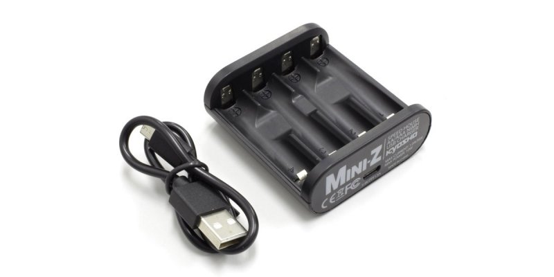 Kyosho 71999 - KYOSHO SPEED HOUSE AA/AAA NiMH USB Charger