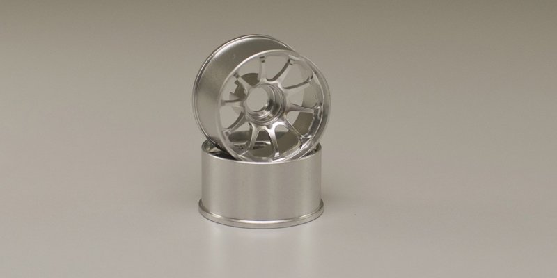 Kyosho R246-1602 - CE28N Wheel Wide Off-Set 0mm Silver