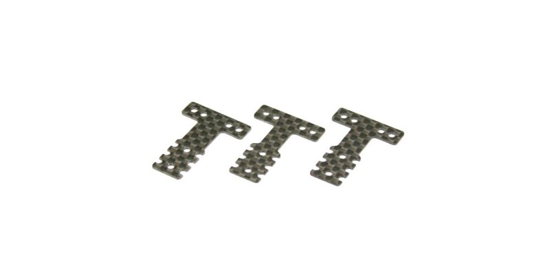 Kyosho MZW403B - Carbon Rear Suspension Plate Set(MM/LM