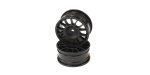 Kyosho VZH008BK - Wheel (14-Spoke/Black/24mm/2pcs)