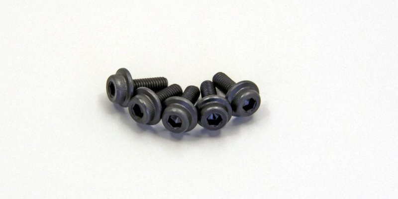 Kyosho 1-S23008F - Cap Screw(M3x8/Flanged/5pcs)