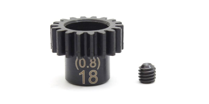 Kyosho PNGS0818 - Steel Pinion Gear (18T/0.8M/?5.0)