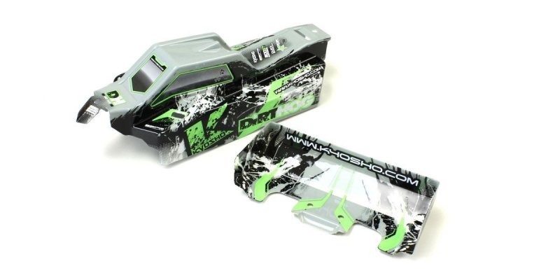 Kyosho FAB204 - Printed Body set/T2 Green (Dirt Hog)