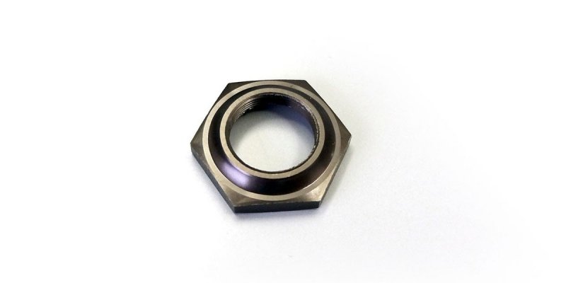 Kyosho IFW447 - Aluminum Hex Servo Saver Nut(Gunmetal/MP9)