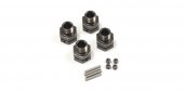 Kyosho IFW327GM - Wheel Hub(M/ST-R/Gunmetal/4pcs)