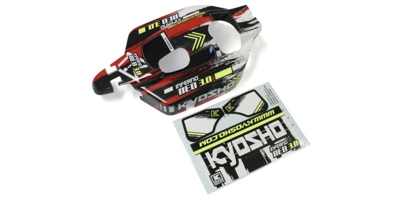 Kyosho IFB114T2 - Decoration Body Set (NEO3.0/T2/Red)