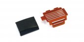 Kyosho MDW027 - Aluminum Motor Cover (MINI-Z AWD/Orange)