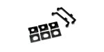 Kyosho MD306B - Tie Rod & Motor Plate Set (MINI-Z FWD)
