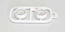 Kyosho MZH131W-N15 - Multi Wheel II N/Offset 1.5(White/RE30/2
