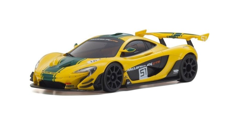 Kyosho MZP235YG - ASC MR03RWD McLaren P1TM GTR Yellow/Green