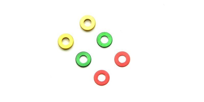 Kyosho MZW412-1 - Color Set of Long King Pin Ball (MR-03)