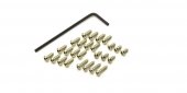 Kyosho MZW440 - Butten HEX Screw Set(MR-03/Nickel)