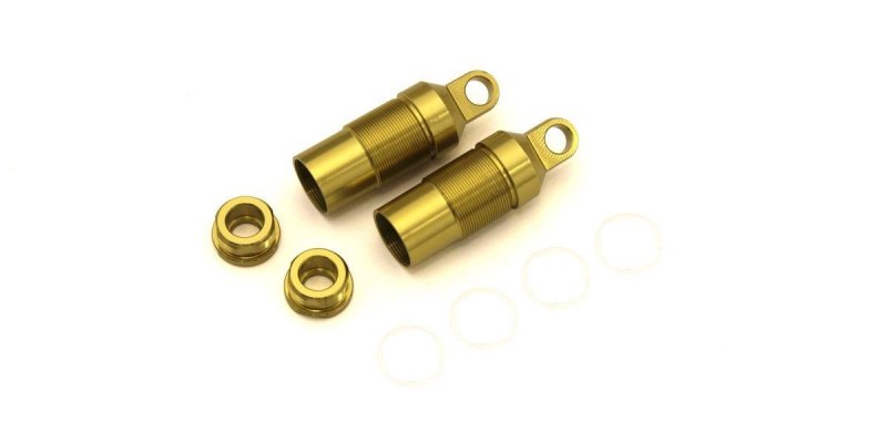 Kyosho OTW128-01 - Front Shock Case (Gold/OPTIMA)