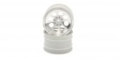 Kyosho OTH245SC - 8Hole Wheel50mm(SatinChrome/2pcs/OPTIMA)