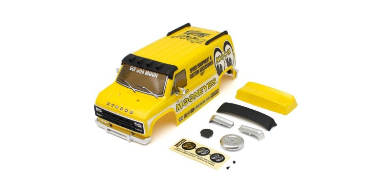 Kyosho FAB504ME - MAD VAN with MOONEYES Decoration Body Set