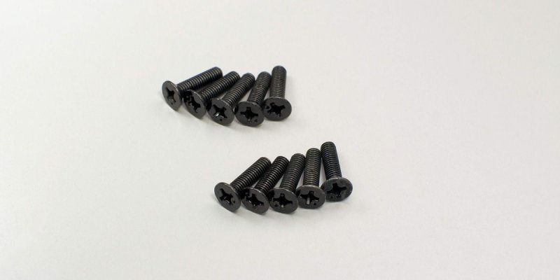 Kyosho 1-S33012 - Flat Head Screw(M3x12/10pcs)