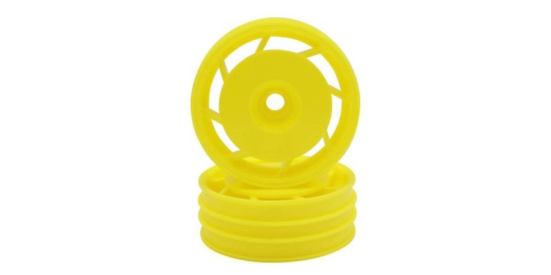 Kyosho UTH001Y - 8D Front Wheel 50mm (Yellow/2pcs/Ultima)