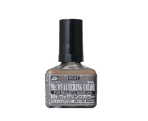 Mr.Hobby GSI-WC07 - Mr.Weathering Color Grayish Brown - 40ml