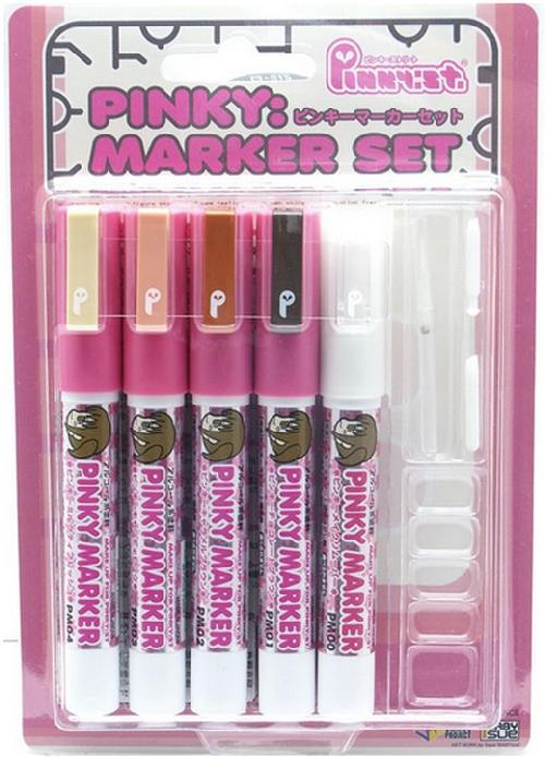 Mr.Hobby GSI-PMS200 - Pinky Street Pinky Marker Set (PM00/PM01/PM02/PM03/PM04)