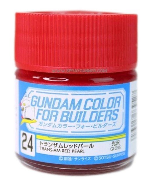 Mr.Hobby UG24 - Trans-Am Red Pearl Gloss 10ml (Mr.Color Gundam Color)