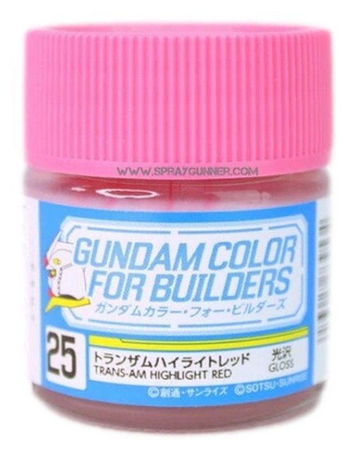 Mr.Hobby UG25 - Trans-Am Highlight Red Gloss 10ml (Mr.Color Gundam Color)