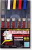 Mr.Hobby GSI-GMS105 - Gundam Marker Basic Six Colors Set (Paint) AMS-105