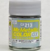 Mr.Hobby GSI-GX213 - Mr. Color GX213 Metallic GX White Silver - 18ml