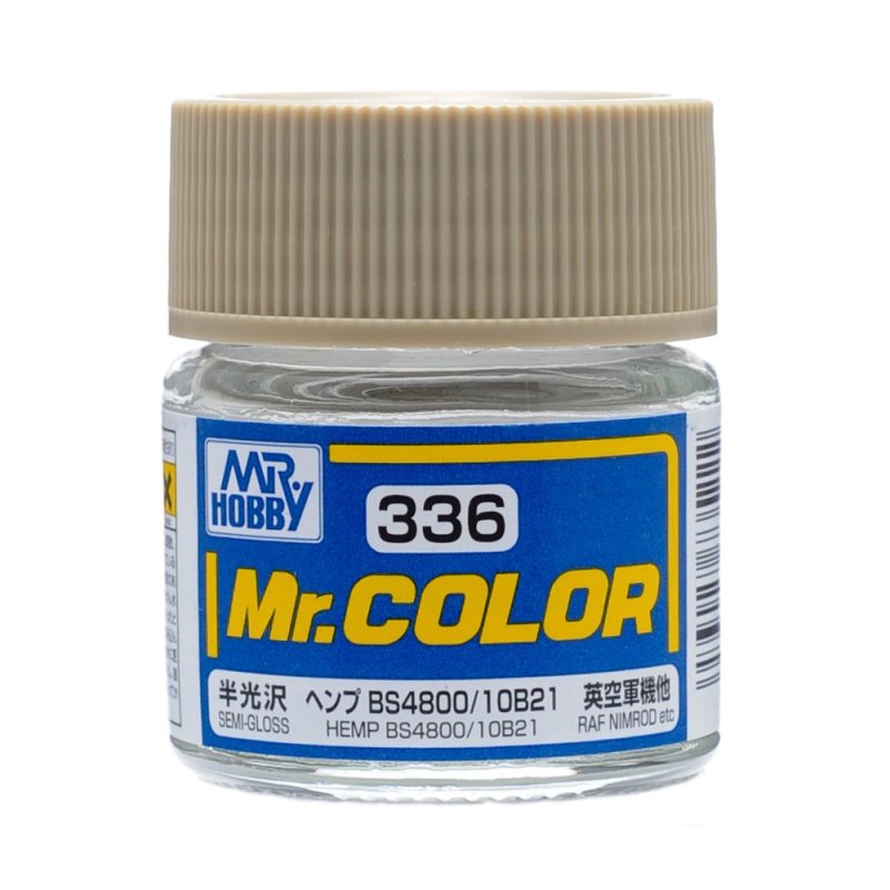 Mr.Hobby GSI-C336 - Semi-gloss - Hemp BS4800/10B21 - 10ml