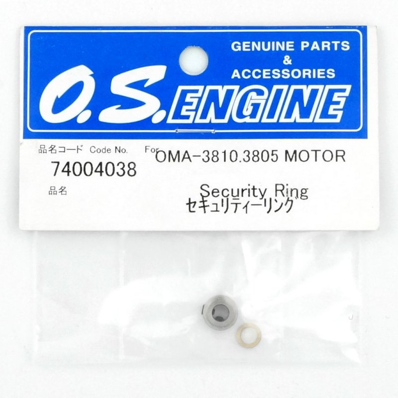 O.S. ENGINES SECURITY RING FOR OMA-3810,3805 MOTOR