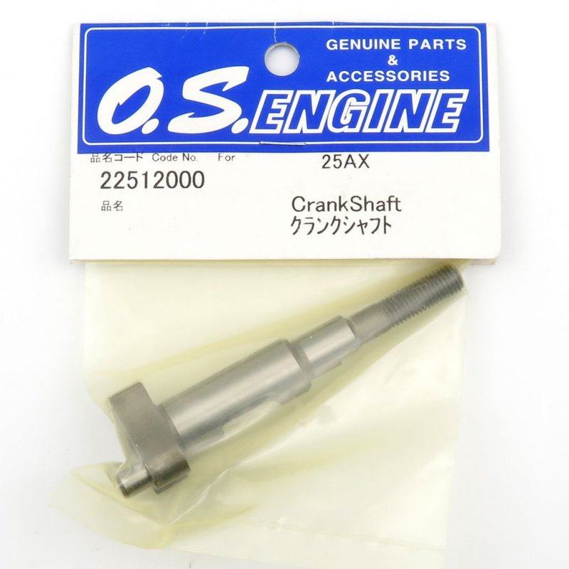 O.S. ENGINES CRANKSHAFT 25AX