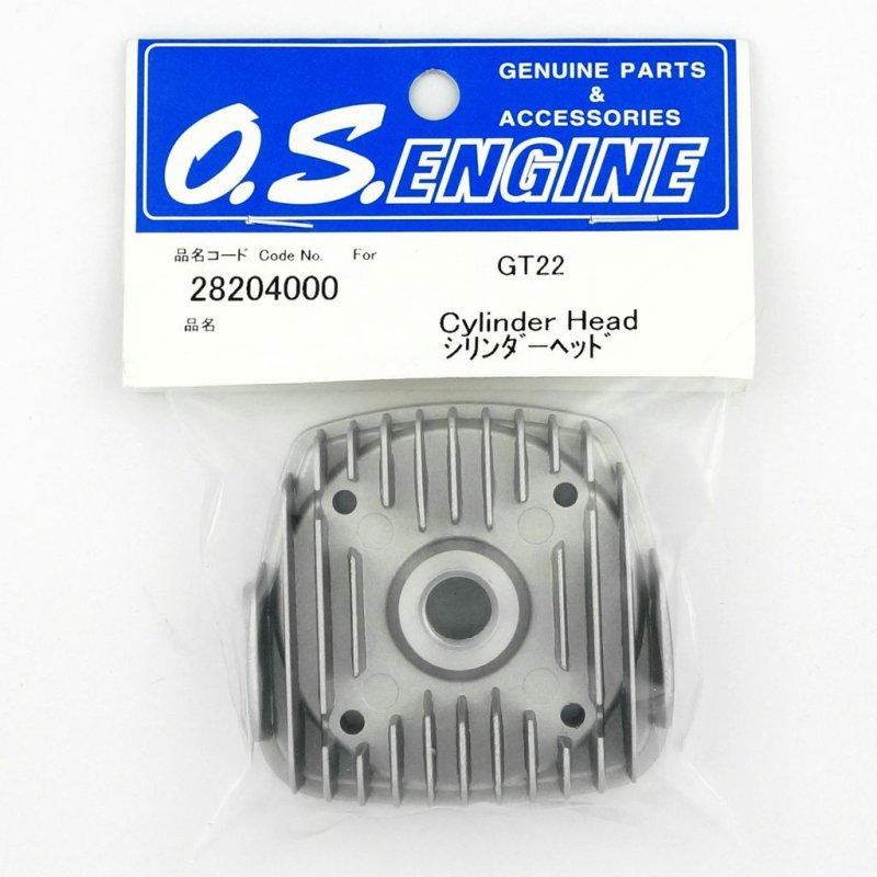 O.S. ENGINES CYLINDER HEAD GT22