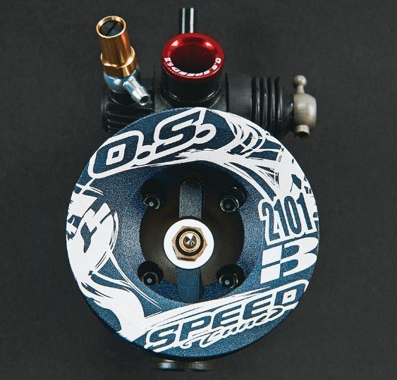 OS B2102 T-2090SC   ２１エンジン　マフラー O.S.SPEED B2102