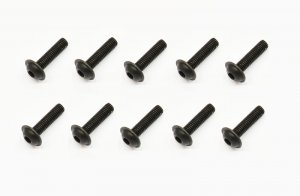 Serpent SCREW-ALLEN-ROUNDHEAD-FLANGED-M3X10-10 Screw allen roundhead flanged M3x10