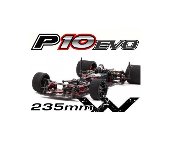 ROCHE 151011 ROCHE Rapide P10W 1/10 235mm Competition Pan Car Kit