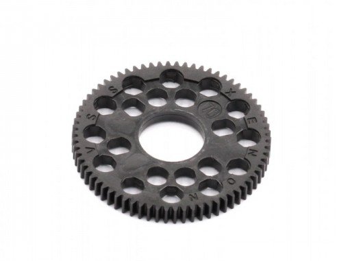 ROCHE 440034 TDD 64 Pitch 72T Spur Gear, Black