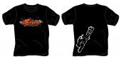 Serpent SER190197 T-shirt Serpent Splash Black (XL)