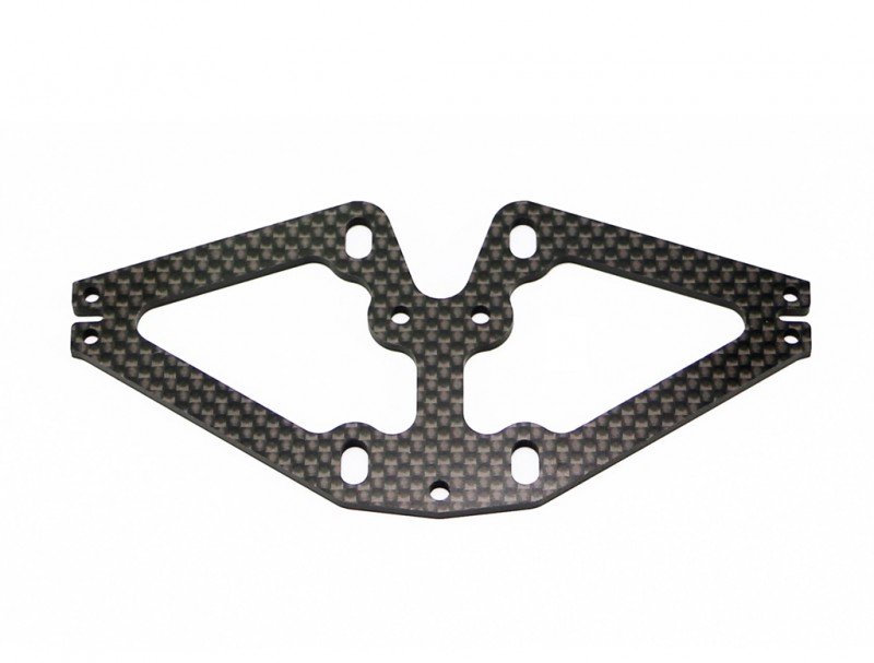 Serpent SER411388 Wide suspension plate carbon F110 SF3