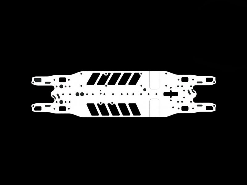 Serpent SER401802 Chassis arrowspace magnesium flex 4X