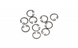 Serpent SER411165 Snap Ring 7mm for Holes (10)