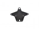 Serpent SER421087 Front suspension plate carbon S240