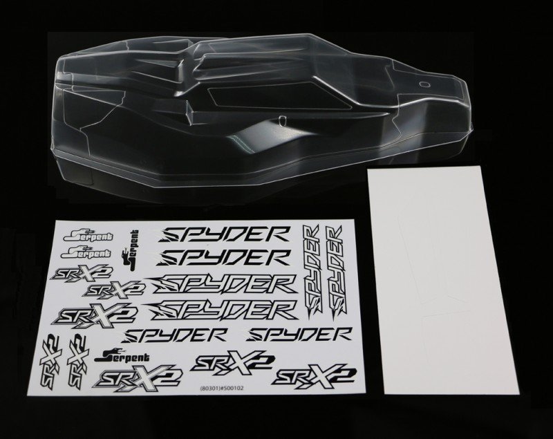 Serpent SER500536 Body Spyder 2wd Lightweight MH 1/10