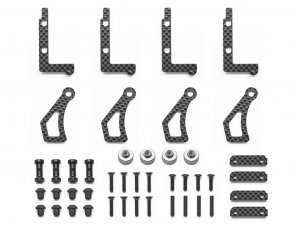 Serpent SER601311 Battery mount set carbon SRX8 GTE