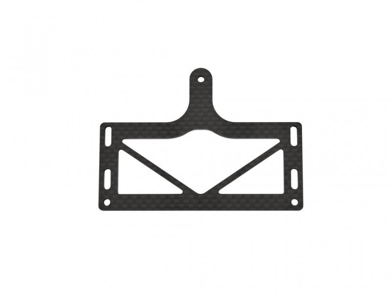 Serpent SER905118 Pod plate Rear carbon 988e Pan