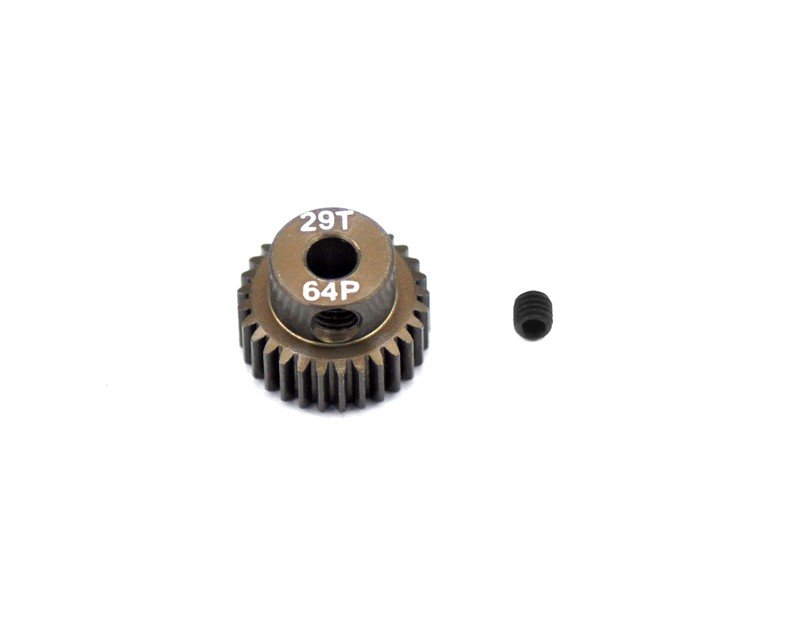 Serpent SER120116 Motor-pinion Aluminum Hard 64P / 29T