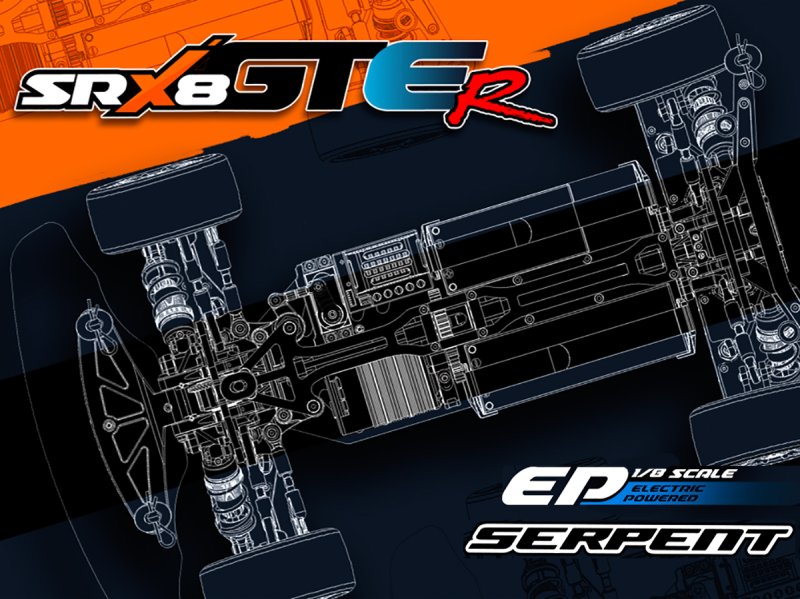 Serpent SER600074 Serpent SRX8GTE R 1/8 4wd GP