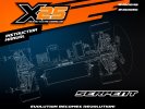 Serpent SER400049 Medius X25 carbon 1/10 EP